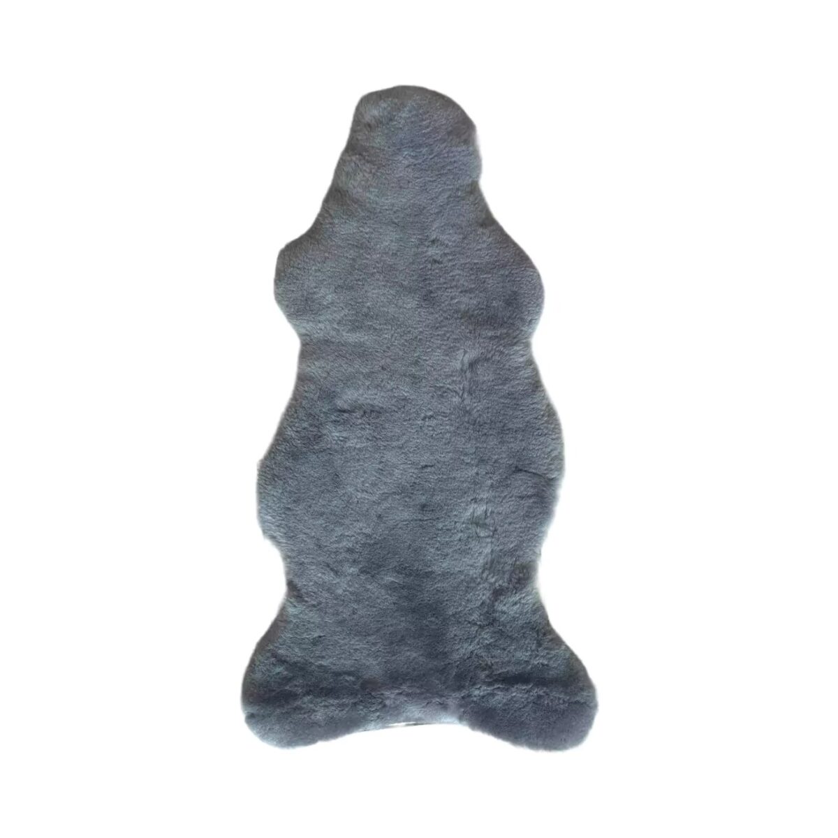 Skóra owcza relugan szara naturalna 105 x 48 cm
