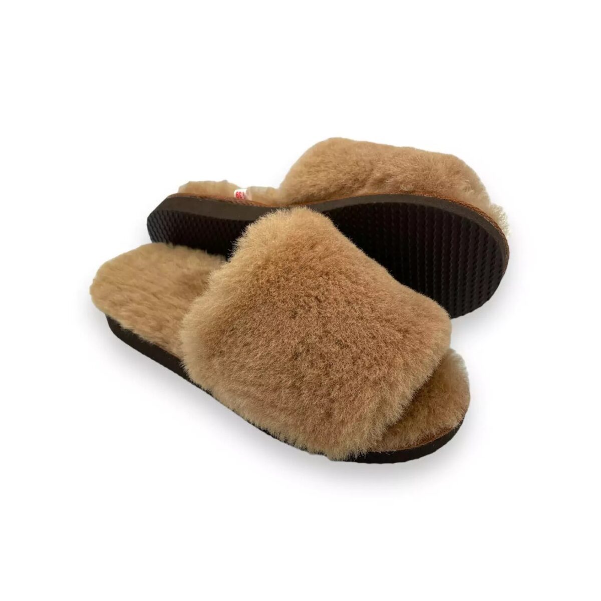 Kapcie damskie futrzaki