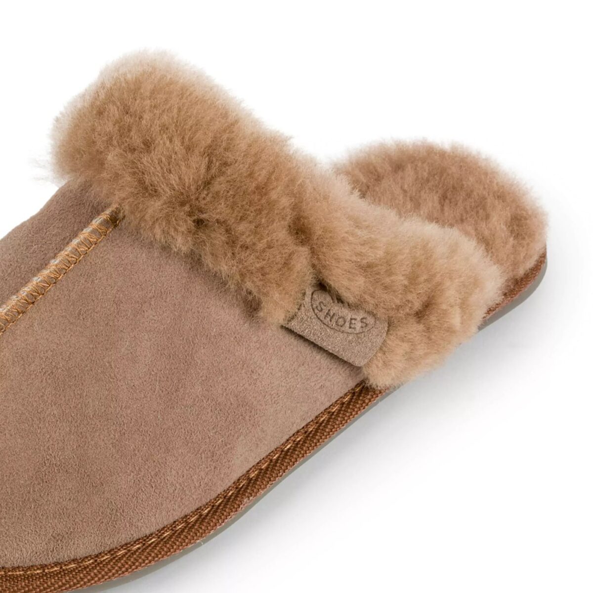 Kapcie damskie skórzane IRE SHOES – eleganckie pantofle domowe - obrazek 3