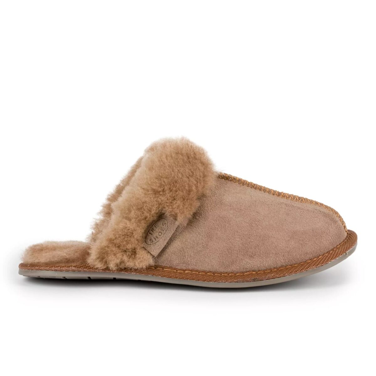 Kapcie damskie skórzane IRE SHOES – eleganckie pantofle domowe - obrazek 2