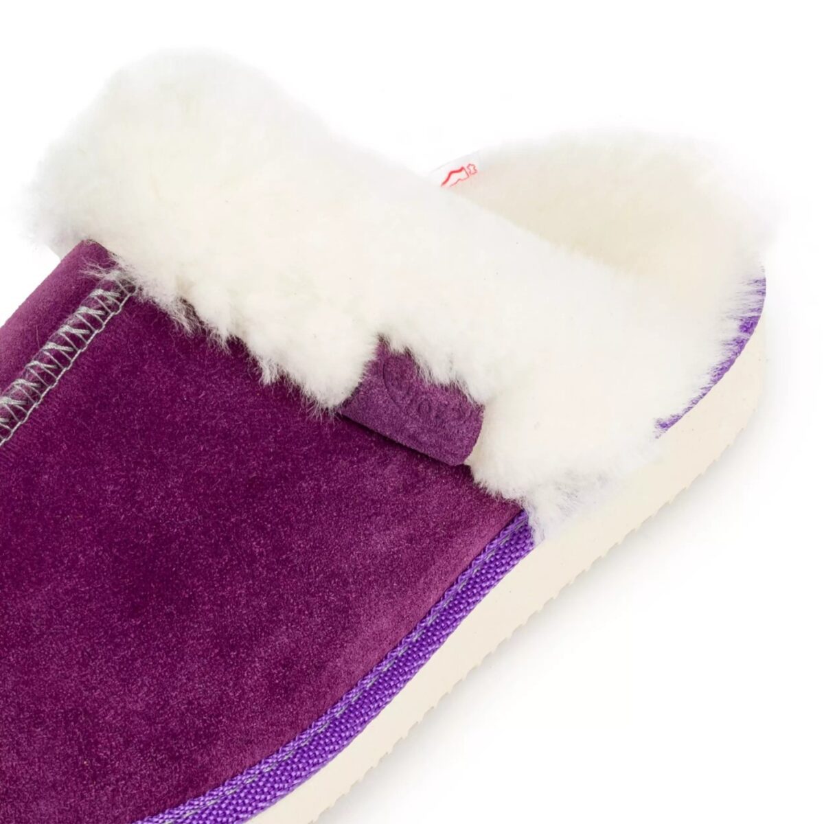 Pantofle domowe IRE SHOES – pantofle skórzane z owczej skóry - obrazek 3