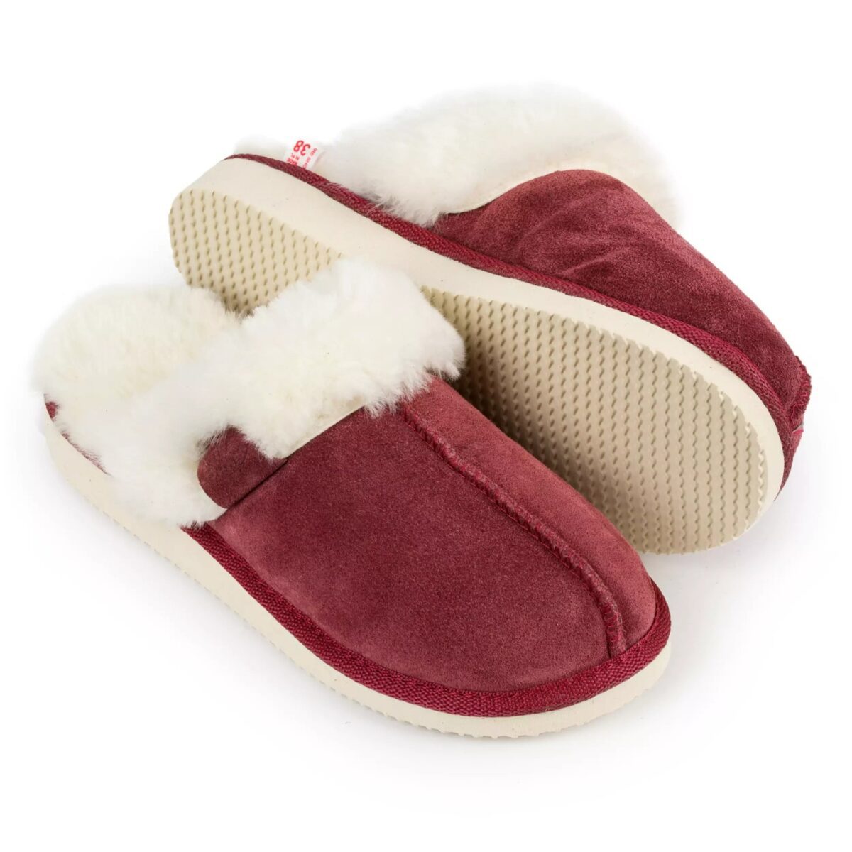kapcie damskie ireshoes wsuwane z wełny owczej