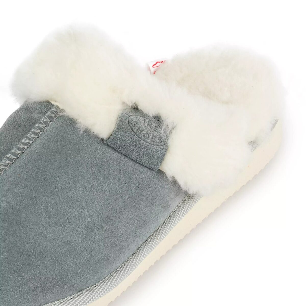 Ciepłe kapcie IRE SHOES – kapcie zimowe ze skóry owczej - obrazek 3