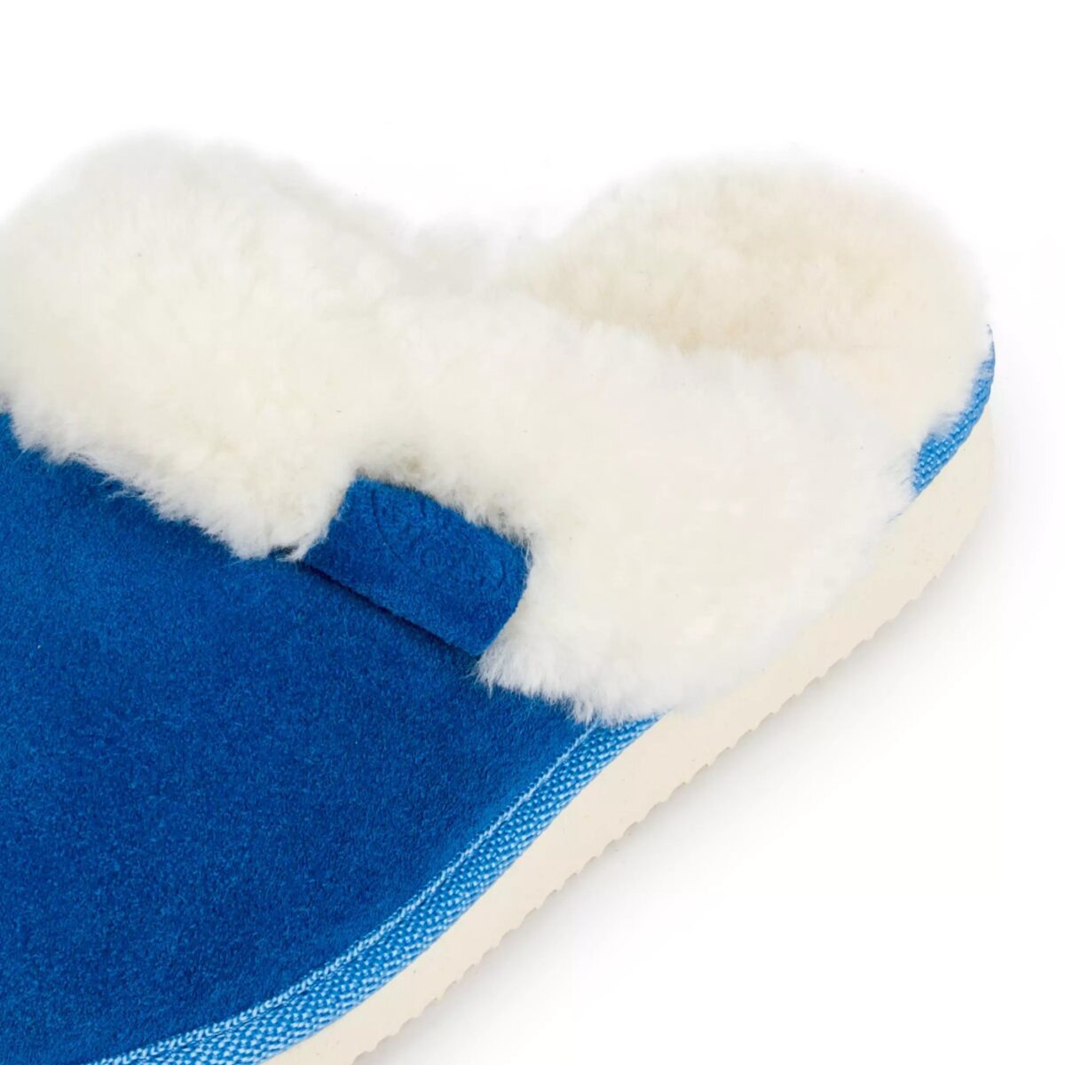 Kapcie skórzane damskie IRE SHOES z wełną owczą - obrazek 3