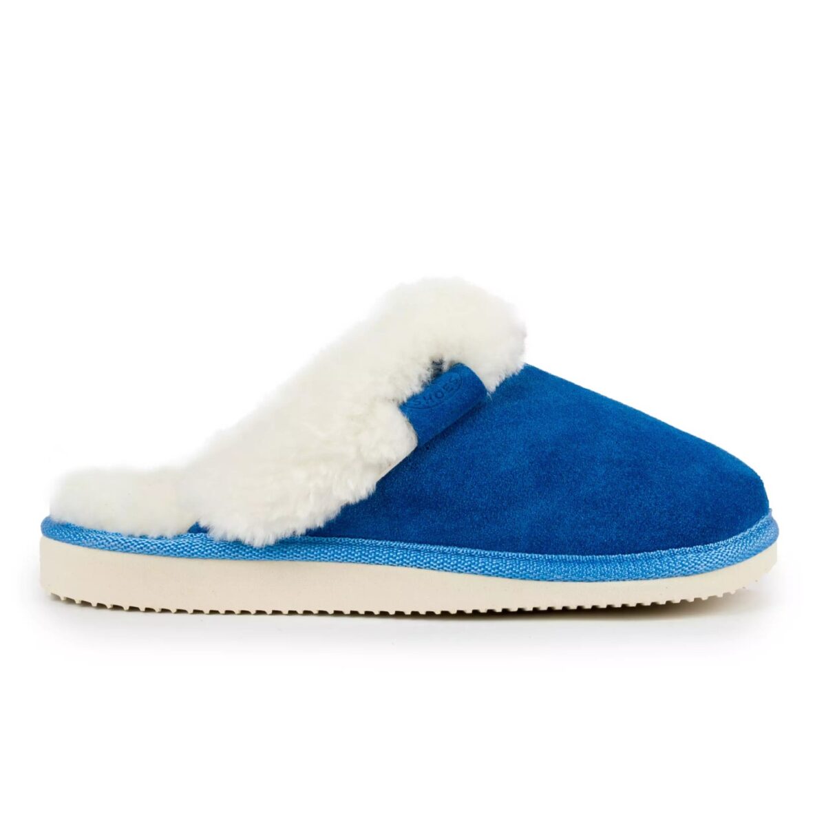 Kapcie skórzane damskie IRE SHOES z wełną owczą - obrazek 2
