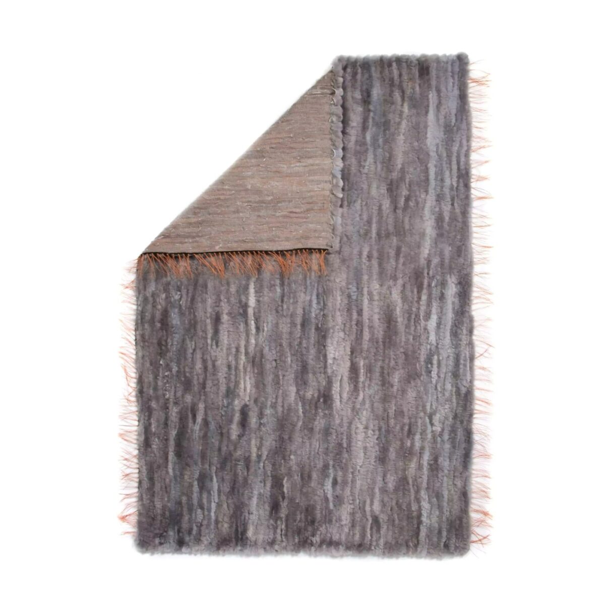 Naturalny miękki chodnik wełna owcza 105 cm x 154 cm IreShoes - obrazek 5