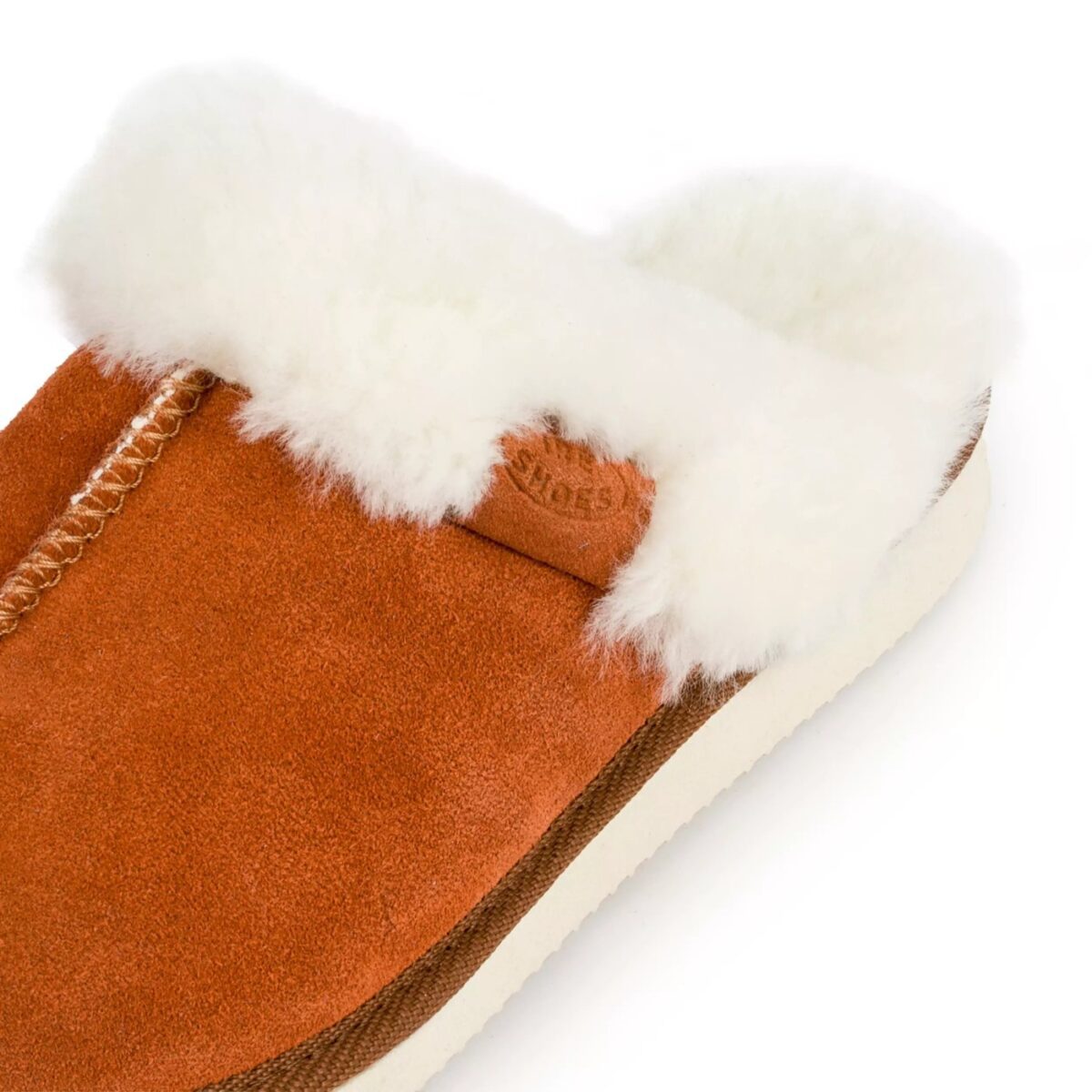 Kapcie damskie skórzane IRE SHOES – eleganckie pantofle domowe - obrazek 3