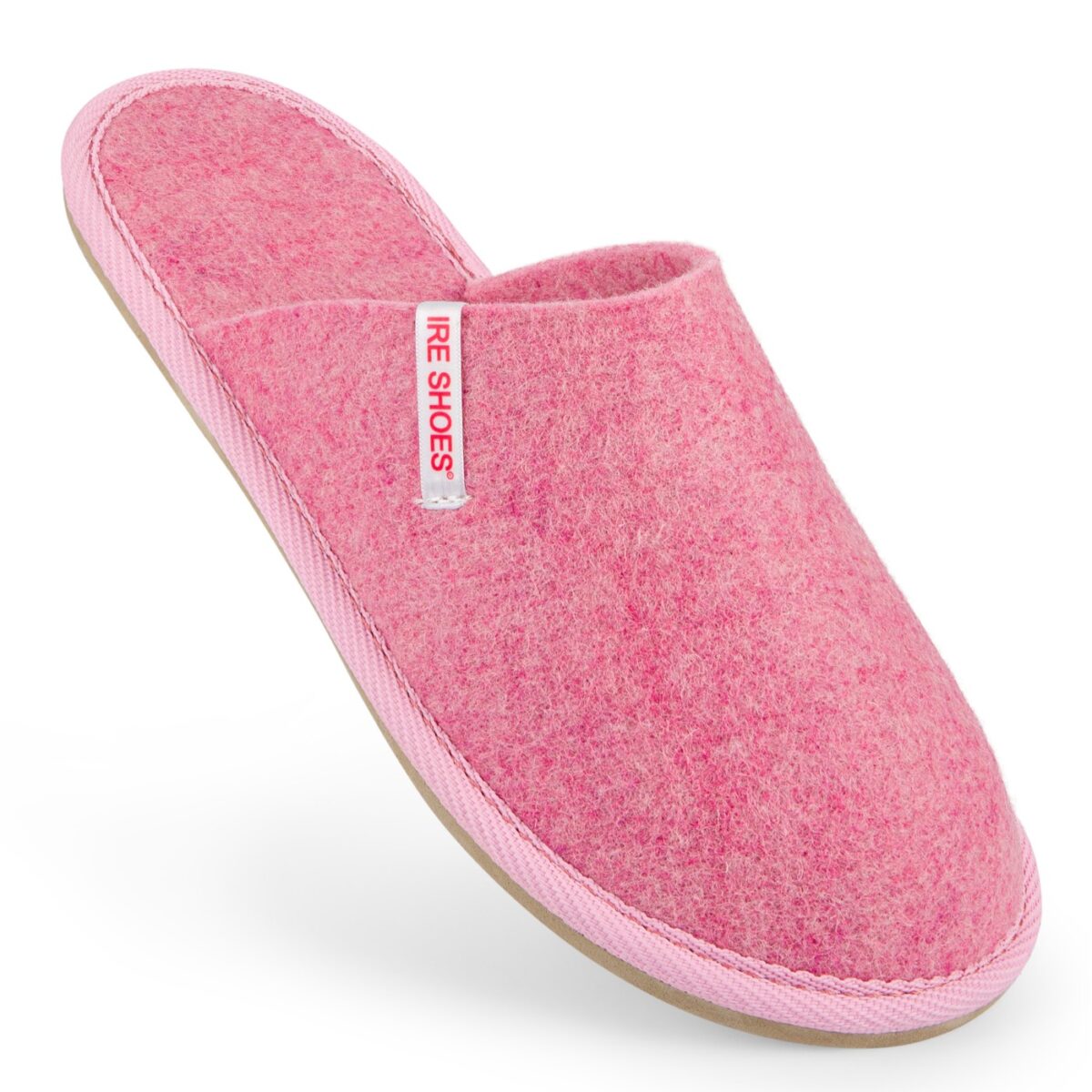 Kapcie Damskie IreShoes Pantofle gościnne Naturalny Filc - obrazek 3
