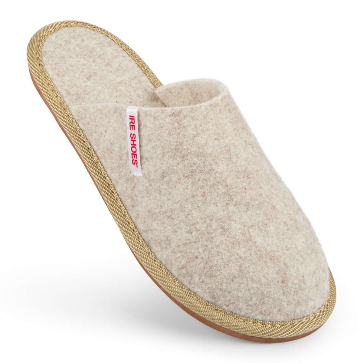 Kapcie Damskie IreShoes Pantofle Naturalny Filc - obrazek 3