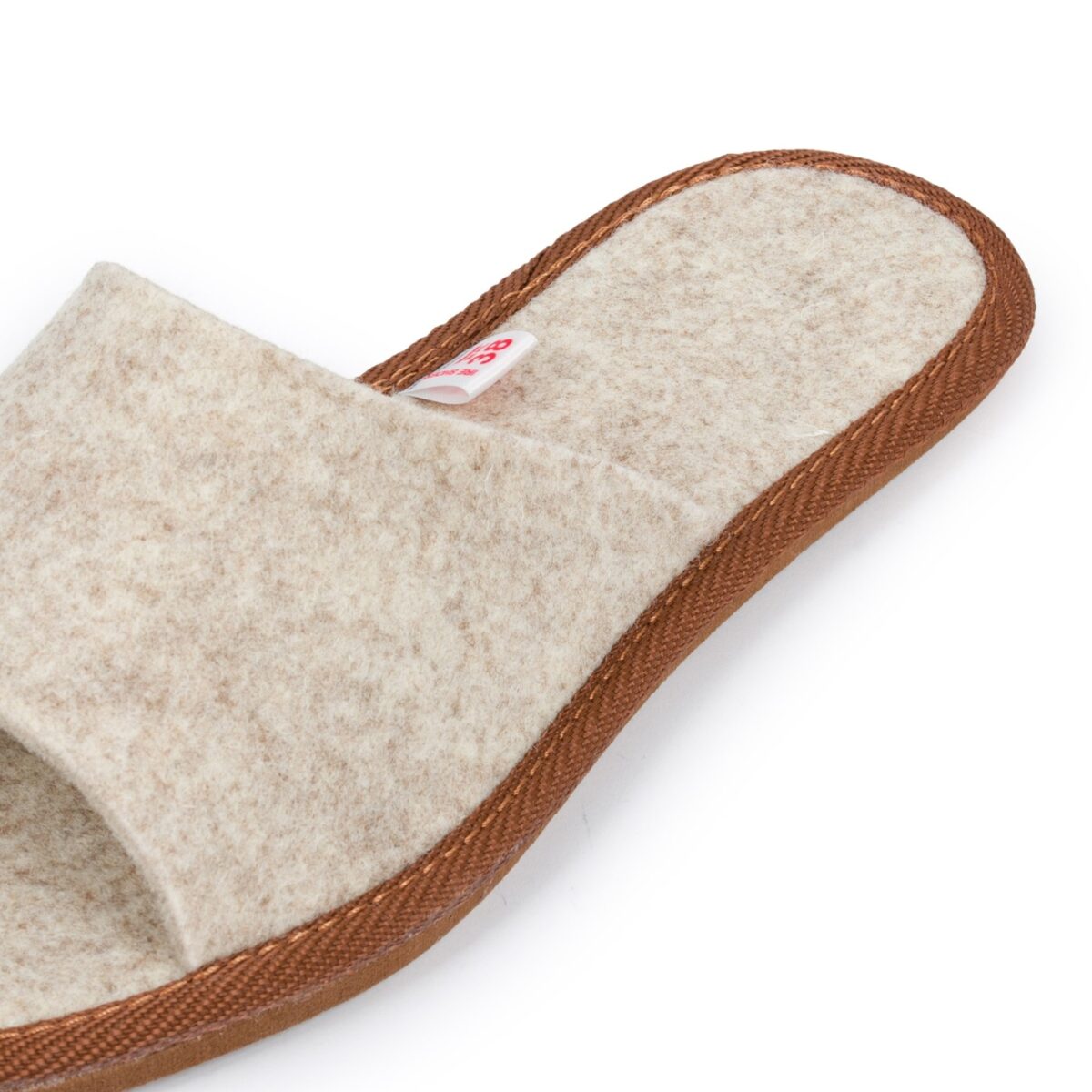 Kapcie Damskie IreShoes Pantofle Naturalny Filc Odkryte - obrazek 4