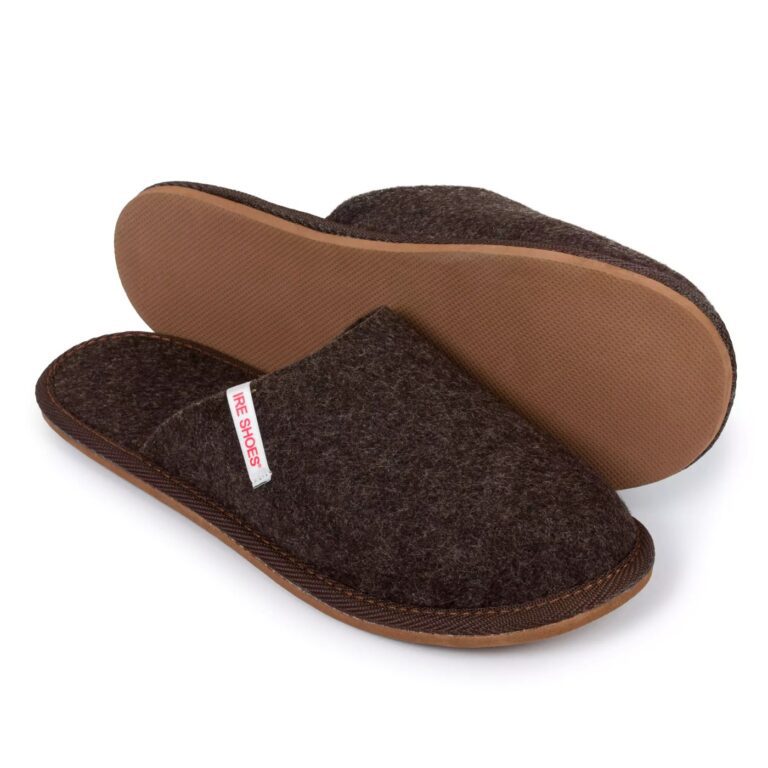 Kapcie Męskie IreShoes Pantofle Naturalny Filc