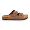Klapki damskie skórzane IRE SHOES widok z boku