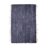 Z naturalnej wełny dywan tkany do pokoju 154x105cm