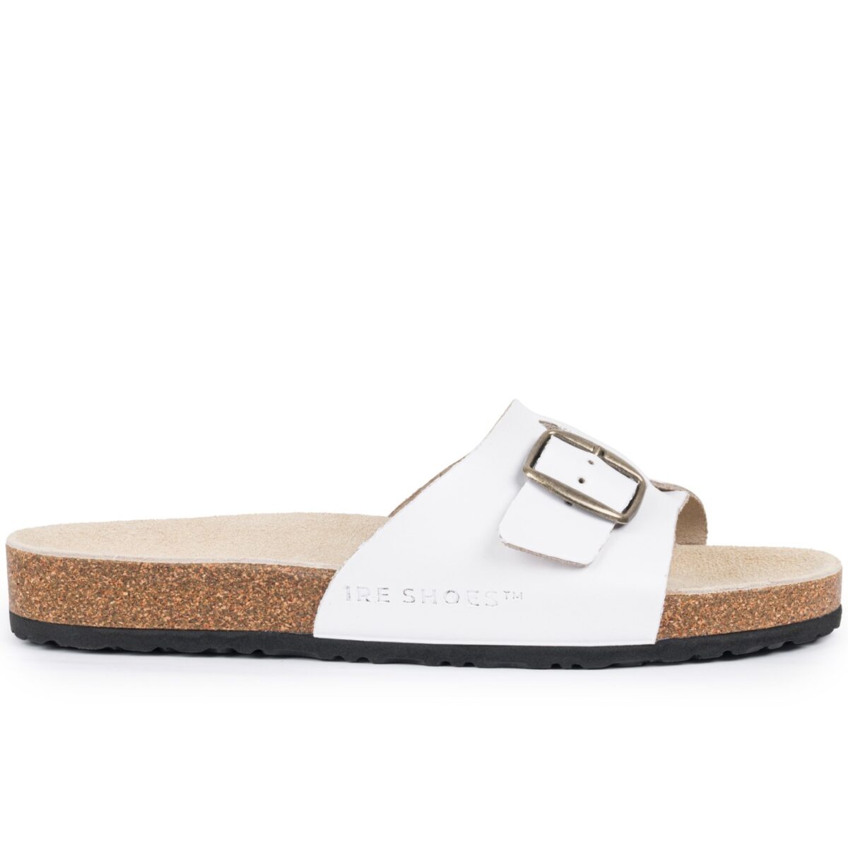 Klapki damskie skórzane na lato Ireshoes do domu i ogrodu wakacje spacer - obrazek 3