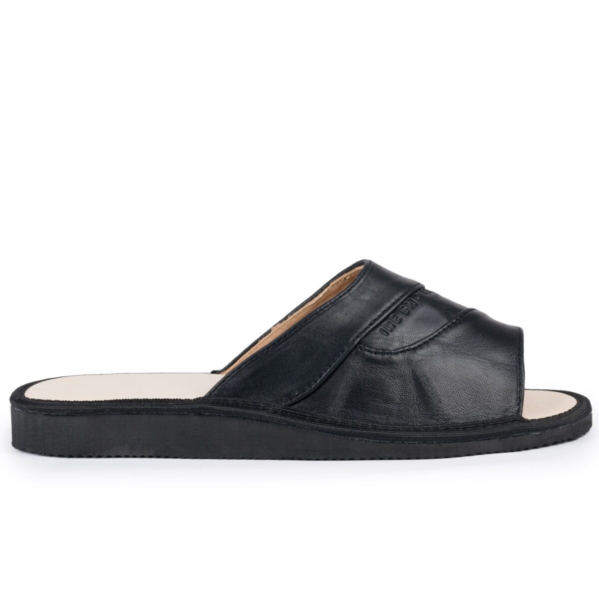 Kapcie skórzane Męskie IRESHOES klapki lato 41-46 ciapy miękkie wygodne - obrazek 3