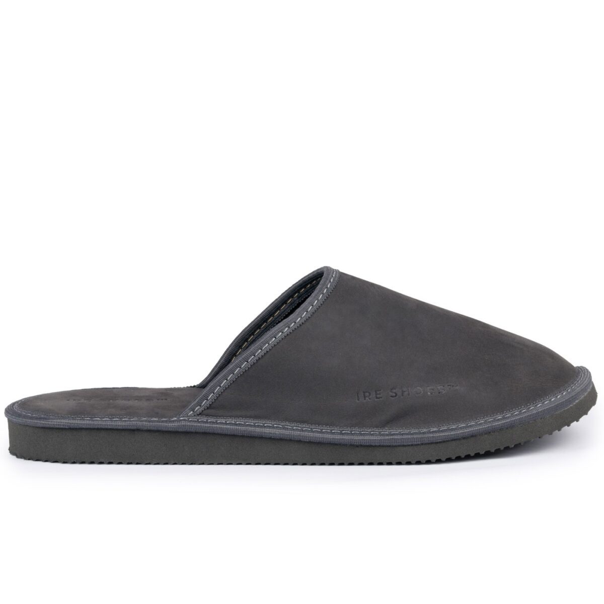 Kapcie Skórzane Męskie IRESHOES nubuk 41-46 klapki ciapy miękkie wygodne - obrazek 3
