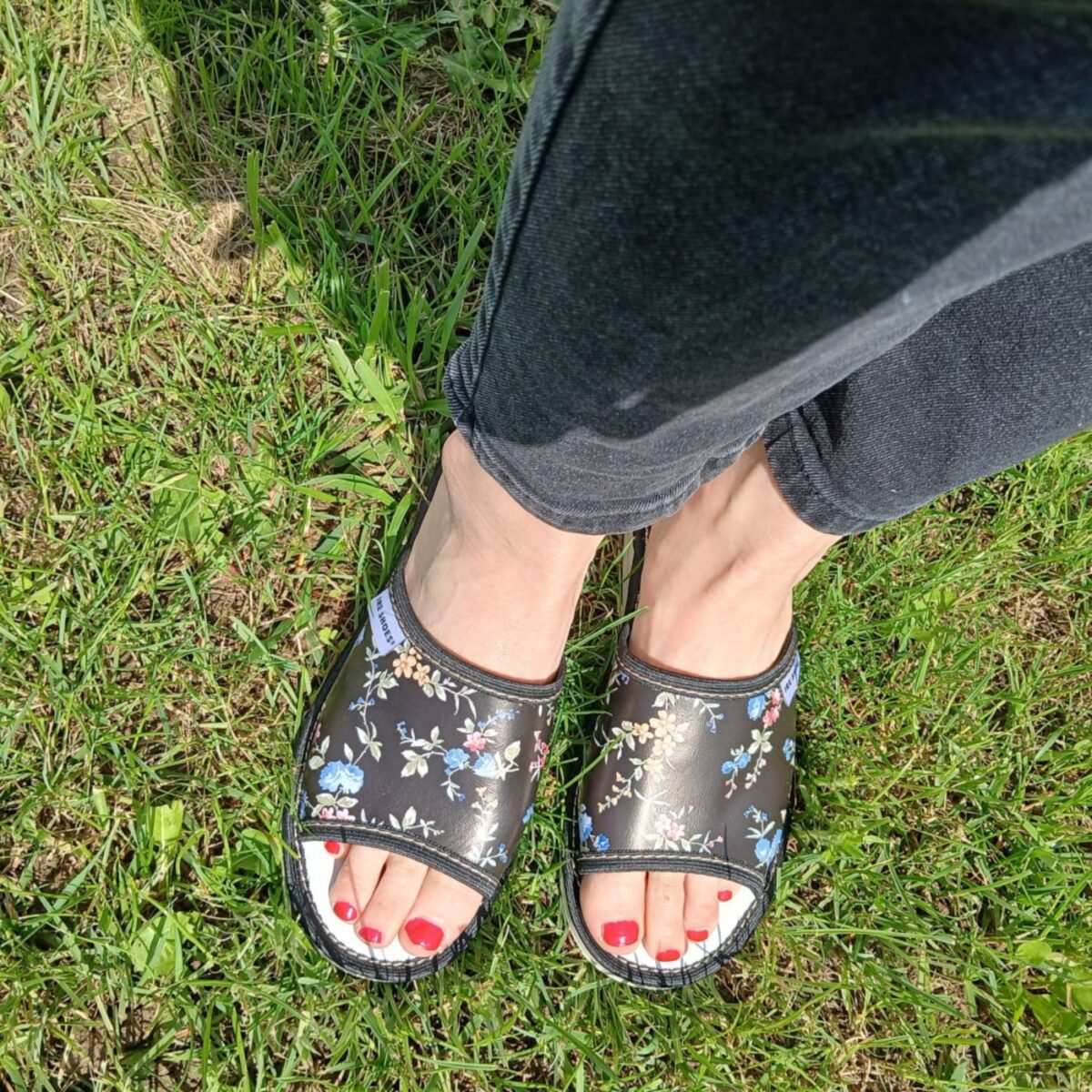 Klapki skórzane damskie IRE SHOES lekkie wygodne na lato - obrazek 8