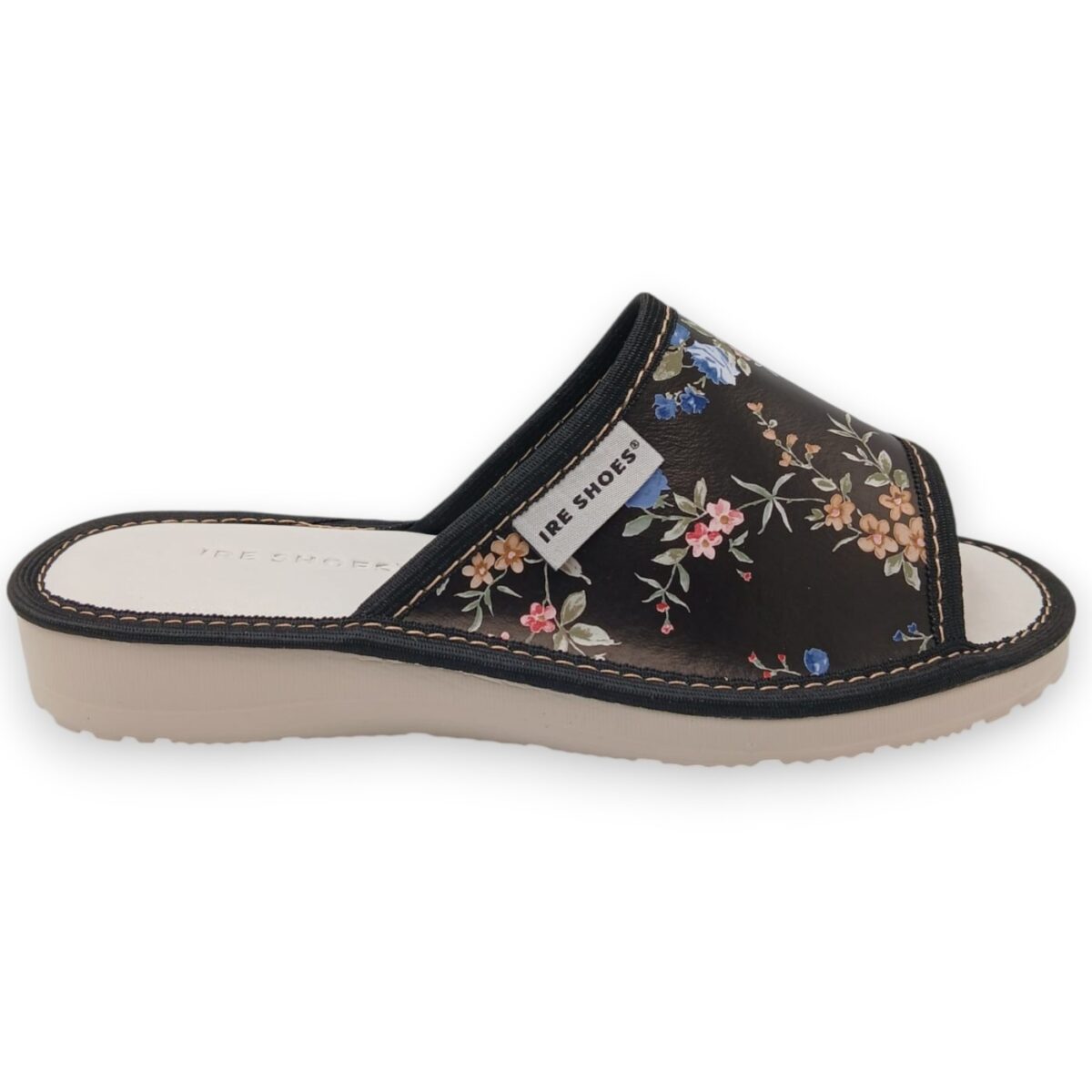 Klapki skórzane damskie IRE SHOES lekkie wygodne na lato - obrazek 4
