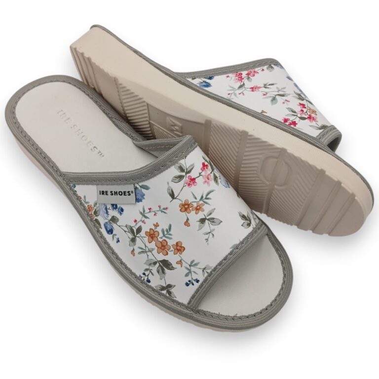 Klapki skórzane damskie IRE SHOES lekkie wygodne na lato
