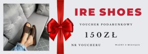 Karta podarunkowa IRE SHOES 150 zł – voucher dla mężczyzny