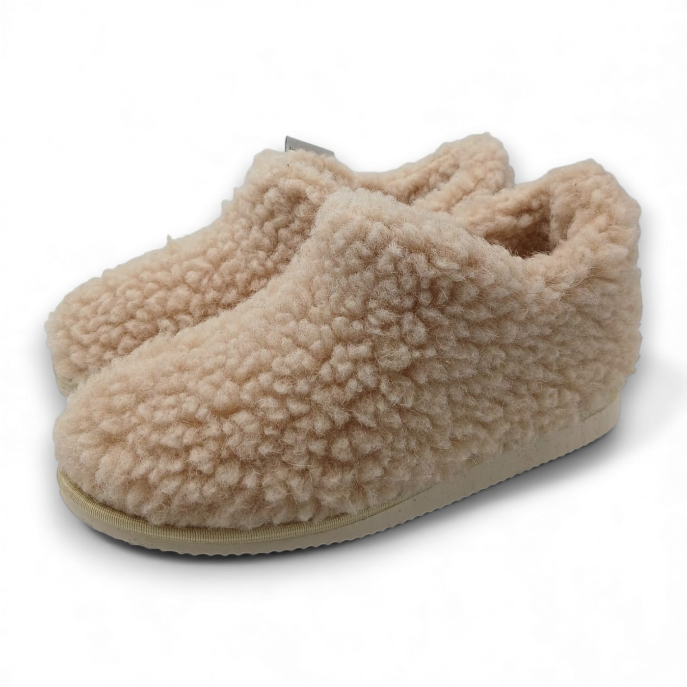 Kapcie damskie wełniane z runa owczego IRE SHOES ocieplane miękkie - obrazek 7