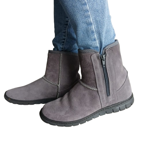 Polskie buty skórzane botki damskie śniegowce kozaki IRE SHOES - obrazek 7