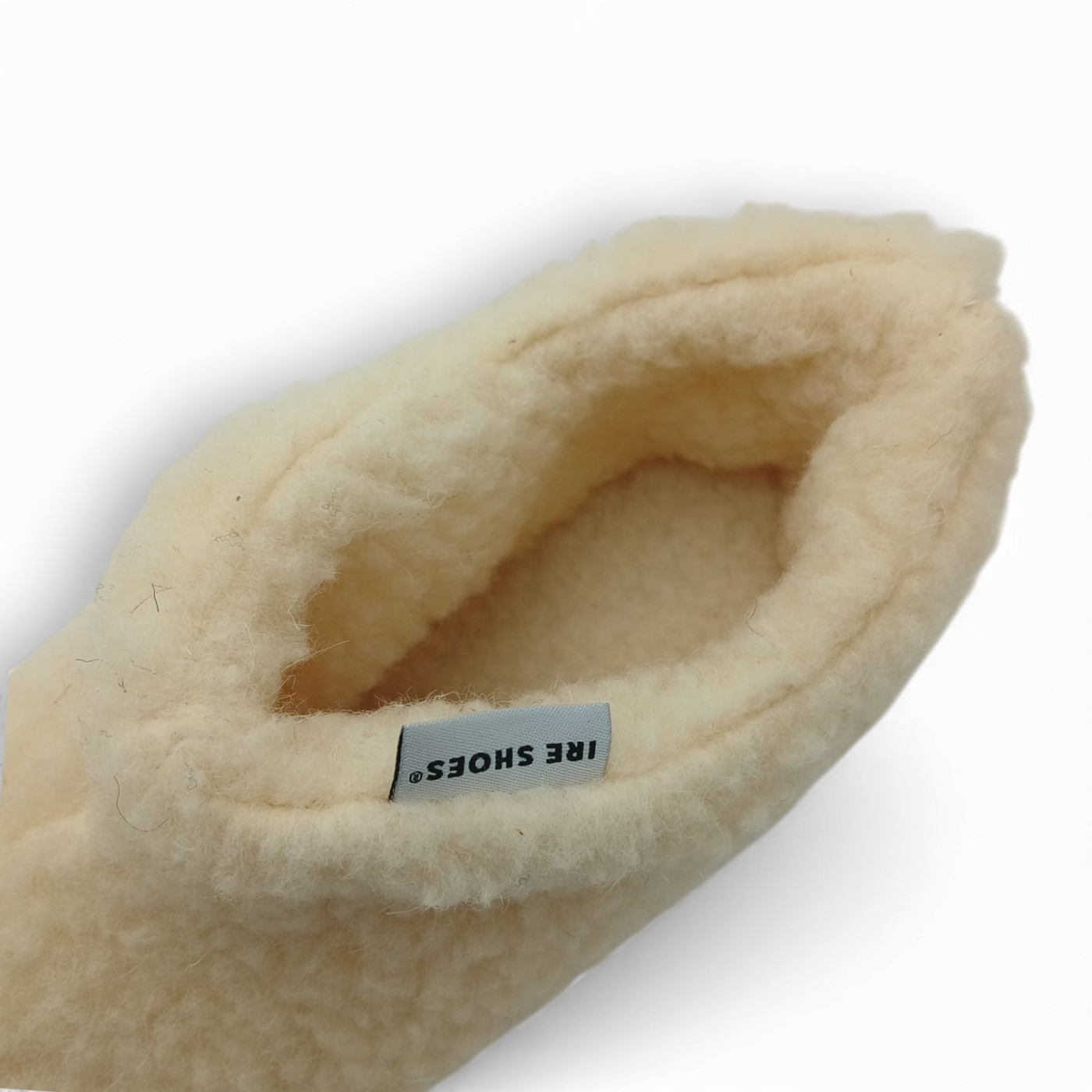 Kapcie damskie wełniane z runa owczego IRE SHOES ocieplane miękkie - obrazek 7