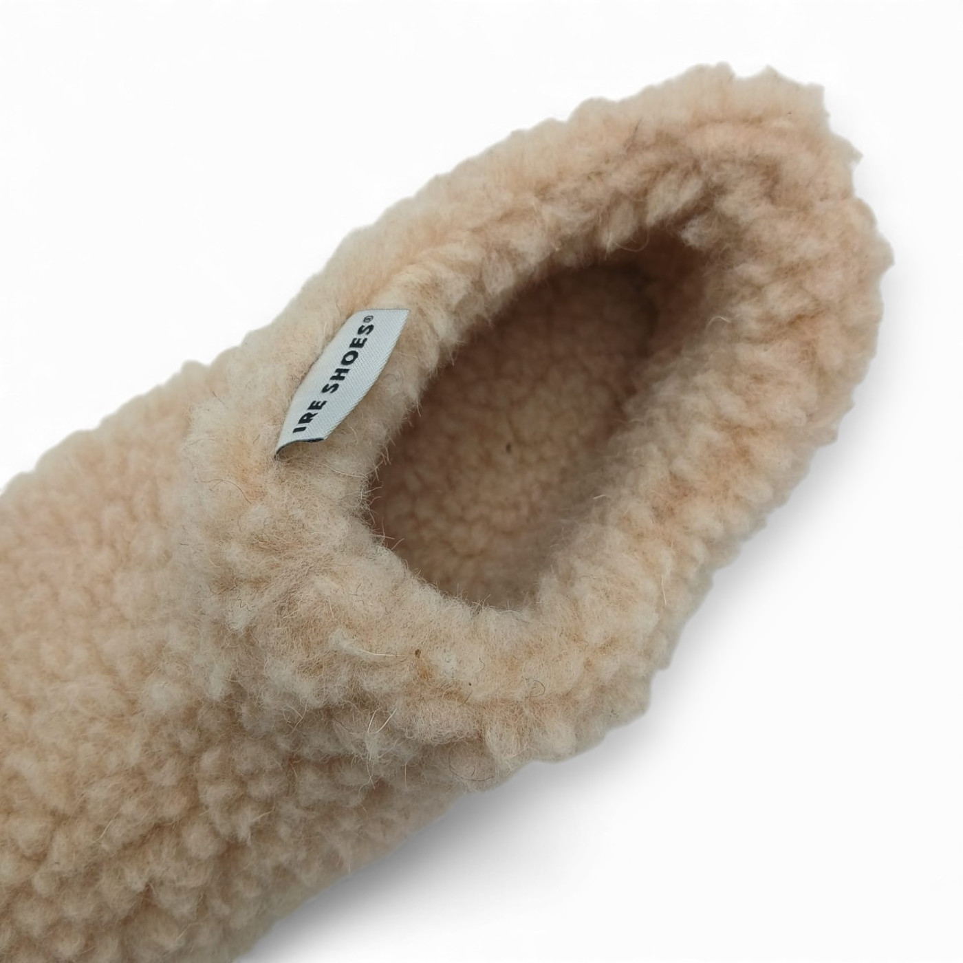 Kapcie damskie wełniane z runa owczego IRE SHOES ocieplane miękkie - obrazek 5