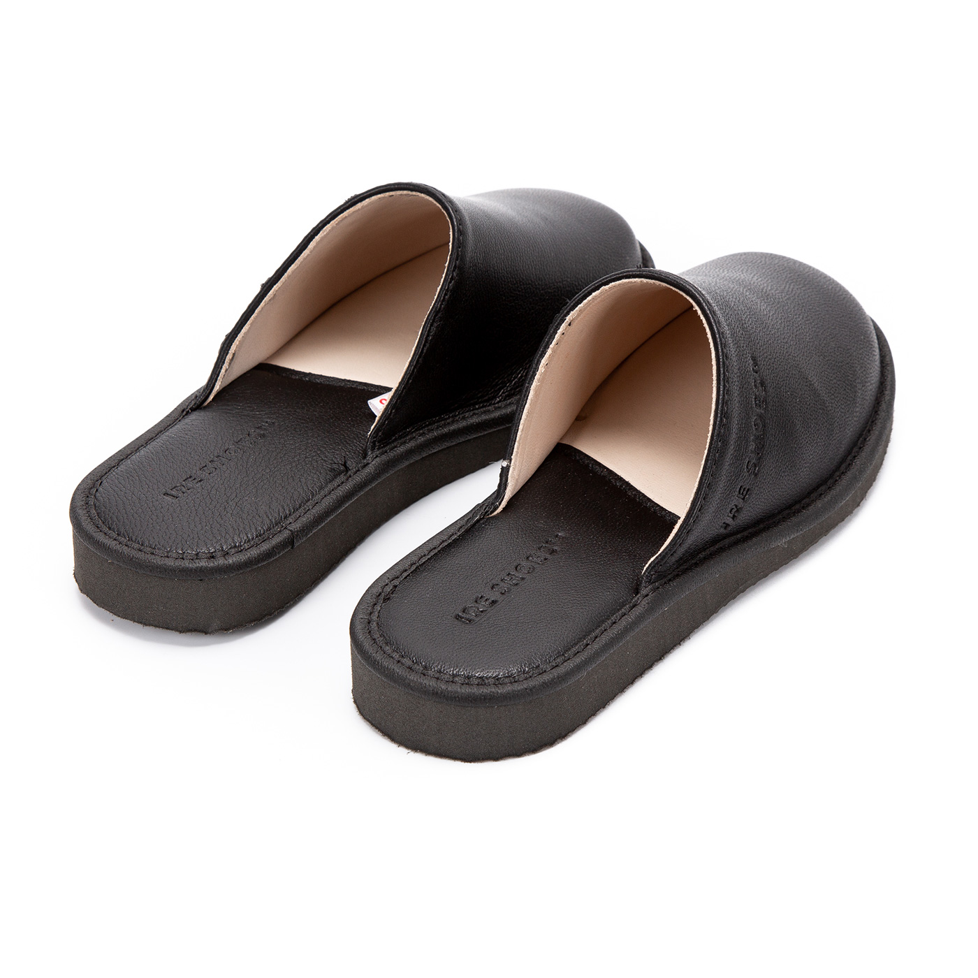 Kapcie męskie skórzane PREMIUM IRE SHOES – eleganckie, zakryte palce - obrazek 4